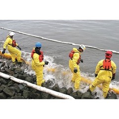 Spilltech Wb520sn Sorbent Boom, 30 Gal, 5 In X 20 Ft, Oil, White, 2 Pk