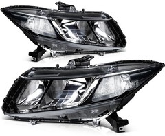 Headlight Assembly Pair for 2012-2015 Civic 33150TR0A01 33400TR0A01