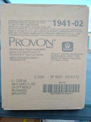 PROVON Foaming Soap Dispenser Refill Bottle Unscented 1200 mL 1941-02 2 Ct