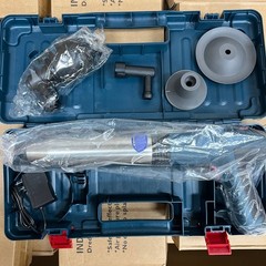 High Pressure Electric Pipe Dredger Plunger Blaster Rechargeable w Attachments