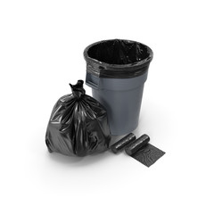 Can Liner Star Sealed Black, LLDPE, 1.5 Mil, 33 Gallons-33″x39″, 100 Pieces