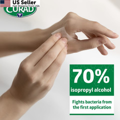 Curad, Alcohol Prep Pads, Medium 100 Count (Pack of 4), Original Version