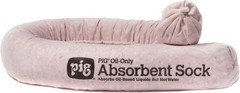 PIG Absorbent Sock 3 x 48 Inches Pack of 12 Pink 1 Gal/Sock 12 Gal/Pack SKM210