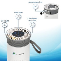 GermGuardian Portable Allergen Air Purifier for Small Spaces with USB Cable, …