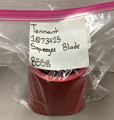 Tennant 1073415 Squeegee Blade, Side Brush, Linatex for M30 Scrubber (B558)