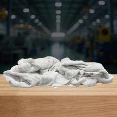 White Terry Towel 100% Cotton Cleaning Rags-10 lbs. Box – Multipurpose Cleaning