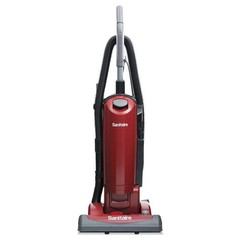 Sanitaire® HEPA Filtration Upright Vacuum, 23 lb., 4.5 qt, Red