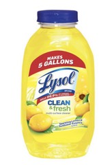 (3) Lysol Cleaner & Fresh Multi-Surface Lemon 10.75 oz Concentrate-NEW-SHIP 24HR