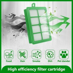 HASMX Hepa Filter Replacement for Electrolux Vacuum Cleaner EL4021A Green
