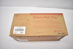 Lot of 12 San Jamar Kleen Pail Pro Red Colored Sanitary Pails 3qt Color Coded