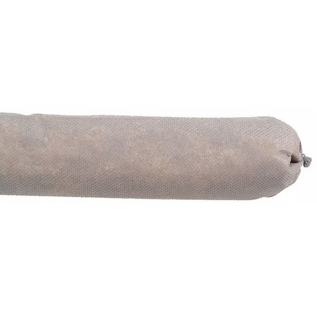 Spilltech Ccso40 Sorbent Sock, 20 Gal, 3 In X 42 In, Universal, Gray, 40 Pk