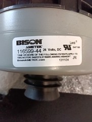 Ametek 116599-44 – Vac Motor, 24V Dc