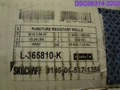 Qty = 10 rolls of 10 (100): Ability One Gray Puncture Resistance Bags 36″ x 58″