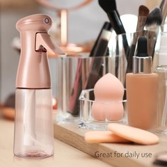 airbee Spray Bottle For Hair, Continuous Mister Sprayer, White & Terracotta