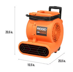 RIDGID 1625 CFM 3‑Speed Portable Air Mover / Blower Fan – AM2560
