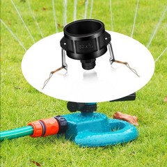 Dianrui 2 Inch Black 275 330 Gallon IBC Tote Tank Drain Adapter