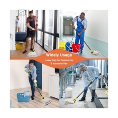 KeFanta Commercial Mop Heavy Duty Industrial Mop with Long Handle,60″ Looped-…