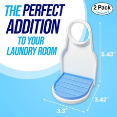Simplation [2 Pack] Laundry Detergent Cup Holder, 2 Count (Pack of 1)