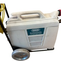Tennant 1000 Carpet Cleaner 2.0 Gallons W/ Cart And Hose Tested, Works.