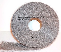 Stainless Steel Wool Reel 5 lb Reel – Coarse