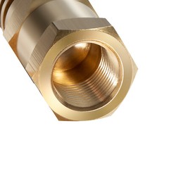 Boomless Spray Nozzle 1/2″ FPT #5 Orifices (90° & 180° Caps) 2.0 GPM @ 40 PSI