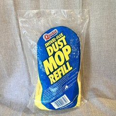 Quickie Swivel-Flex Dust Mop Refill #0654 Yellow New Sealed USA 100% Nylon