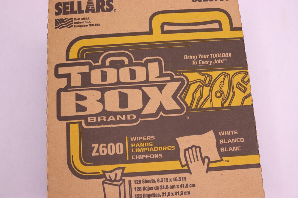(126-Pk) Sellars Toolbox Z600 Interfold White 8.5″ x 16.5″