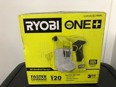 BRAND NEW Ryobi 18v Battery Operated Compact Handheld Sprayer PSP01B