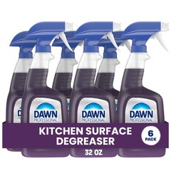 Dawn PRO Kitchen Surface Degreaser, Bulk 32 Fl Oz (Pack of 6), purple