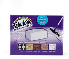 Fabuloso Dry Cloths – Sweeping Pads For Use Fabuloso Dry Wet Sweeper For Bold