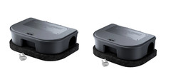 2 Rat Baiting Stations Secured Rat Control Station With Concrete Block – RBS1 EZ