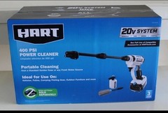 HART 20V Cordless 400 PSI Pressure Washer Power Cleaner (Tool only), NEW OH