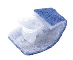 Scotch-Brite 558RF Disposable Toilet Scrubber Refill – Blue/White (10/Pack) New