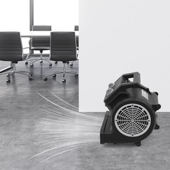 250W Floor Dryer with Cord 3 Speeds Floor Drying Fan, Portable Floor Blower Fan
