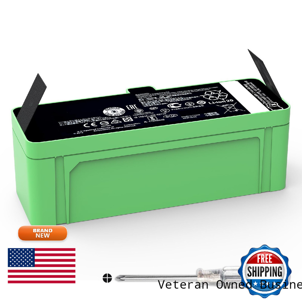 Dentsing Upgraded 5200Mah 75Wh Replacement Battery 4376392 1800Li For Irobot