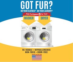 1 PK FurZapper Pet Hair Remover for Laundry 1 Count (Pack of 1), Yellow
