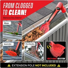 Multi-Angle Gutter Cleaning Tools from the Ground – Cleaner tool…