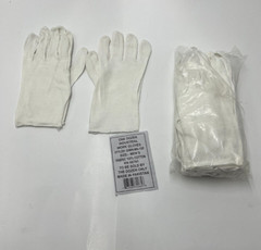 One Dozen Industrial Work Gloves GIMW-MN-1SP Men’s Fabric 100% COTTON White