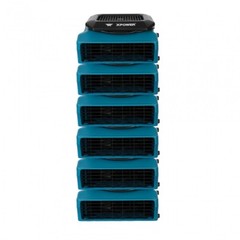 XPOWER Water Damage Restoration-2xDehumidifier,8xAir Movers,2xAir Scrubber-Blue