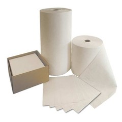 Spilfyter Z-97 Sorbent Roll, 58 Gal, 32 In X 150 Ft, Oil, White, Polypropylene