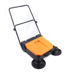 26″ FLOOR GARDEN WORKSHOP PUSH SWEEPER DOMESTIC & WET BRUSHES Cleaning Tool NEW