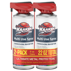 Kraken Bond Multi Use Spray, Corrosion Inhibitor 500 ml. 2 Pack