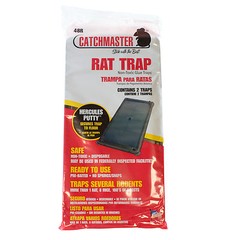 Rat Glue Trap ( 6 Traps ) Rat Mouse Lizard Snake Glue Traps Catchmaster 48R