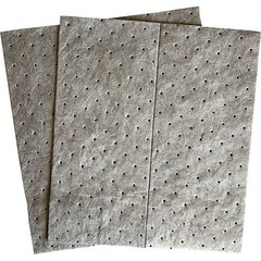 FyterTech ™ Streetfyter Sorbent Pads, Light Weight, 16″ x 18″, Gray, 200/Pkg