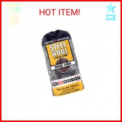 Homax – 33873210009 Steel Wool, Extra Fine Grade #000, 12 Pads