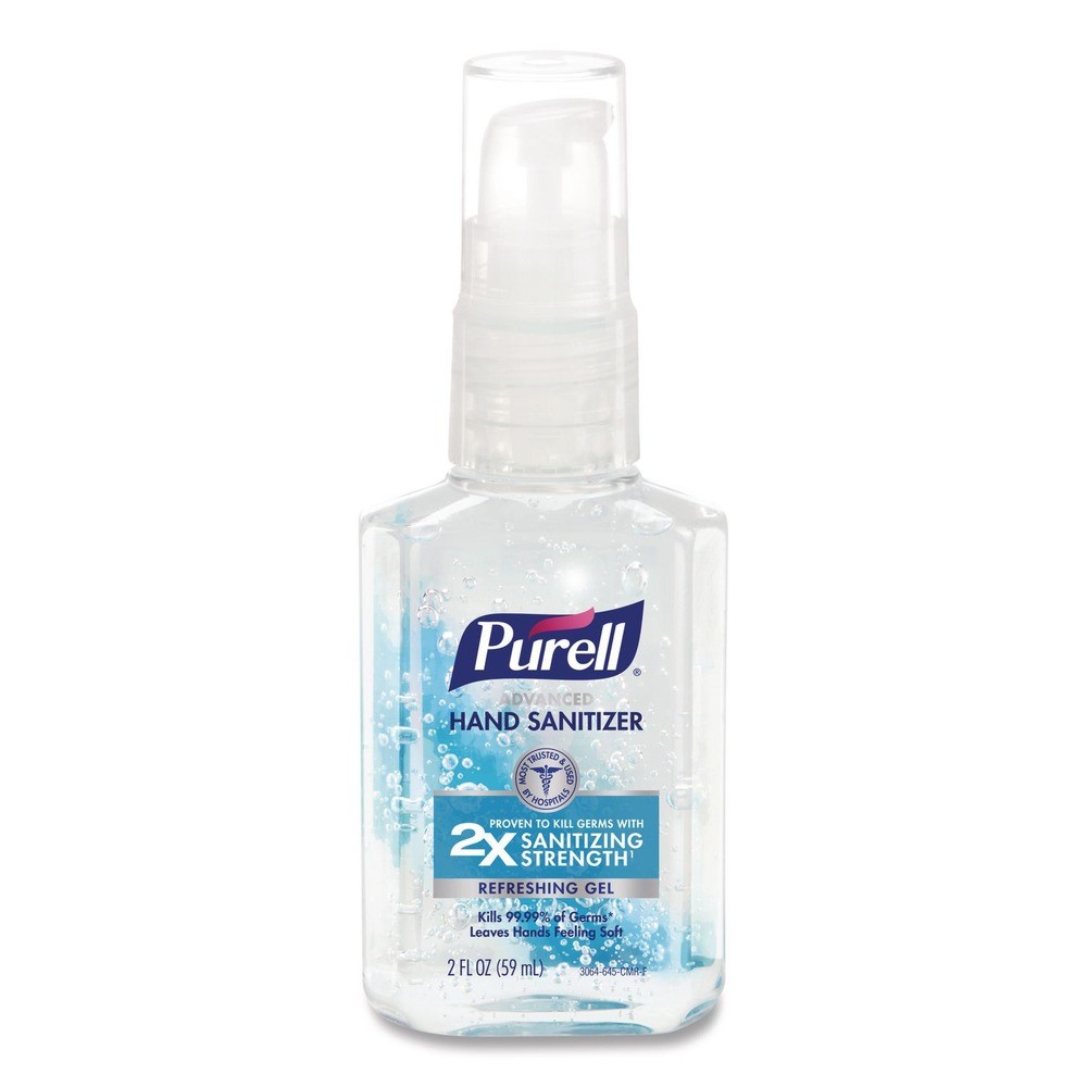 PURELL 305024CMR 2 oz. Advanced Hand Sanitizer Gel – Clean Scent (24/Carton) New