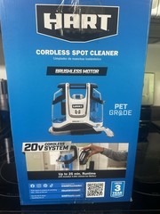 HART 20V Cordless Spot Cleaner Kit Tool & Accessories HPSP25B BRAND NEW