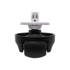 Front Caster Wheel Replacement Compatible with Roborock S4 S6 Black, White