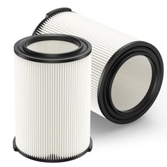 2-pack Standard Wet/dry Vac VF4000 Replacement Filter, 2 PACK VF4000,
