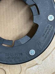 NEW Malish Tru-Fit 20″ PAD-LOK DRIVER w/RISER & NP-9200 Stripping Brush 782711NP